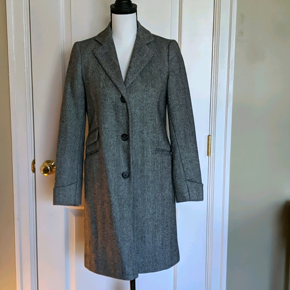 Ralph Lauren tweed peacoat